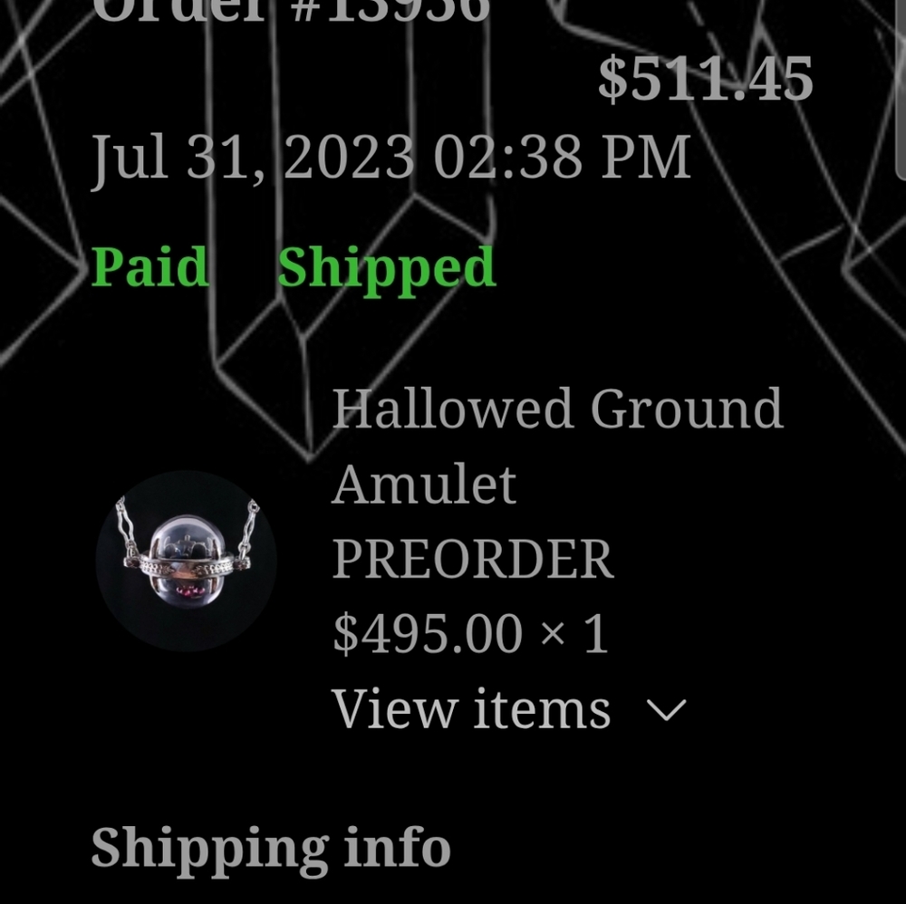 Omnia Studios Silver Graveyard Pendant Necklace - Picture 10 of 10